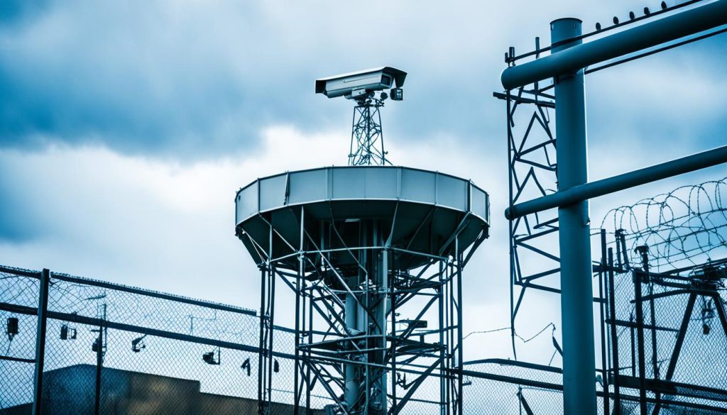 CCTV installation enhancing site security